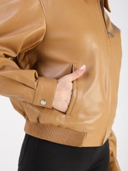 Кожаная куртка демисезонная