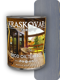 Масло для террас Kraskovar Deco Oil Terrace джинсовый