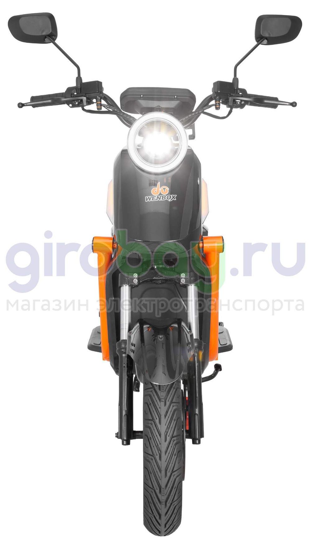 Электроскутер WENBOX U2 1500W (60V/45Ah) - Чёрный фото №9