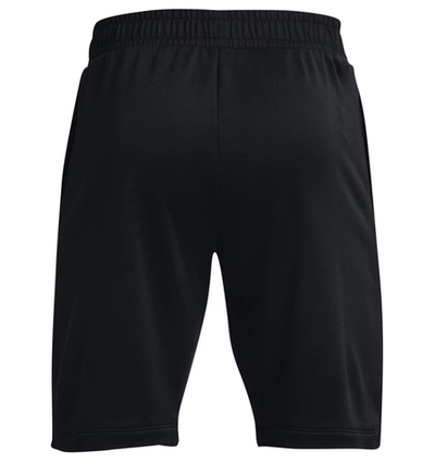 Мужские теннисные шорты Under Armour Men's Armour Terry Shorts - black/white