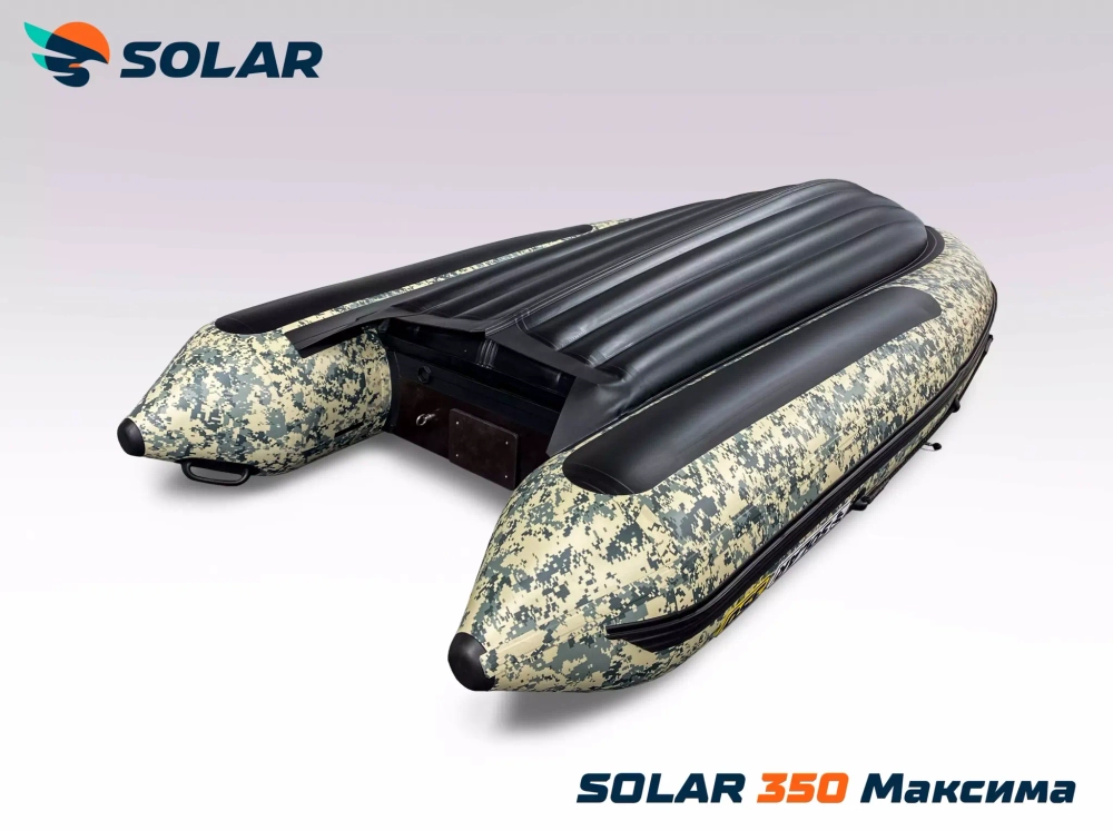 Лодка надувная моторная solar-350 к (максима)