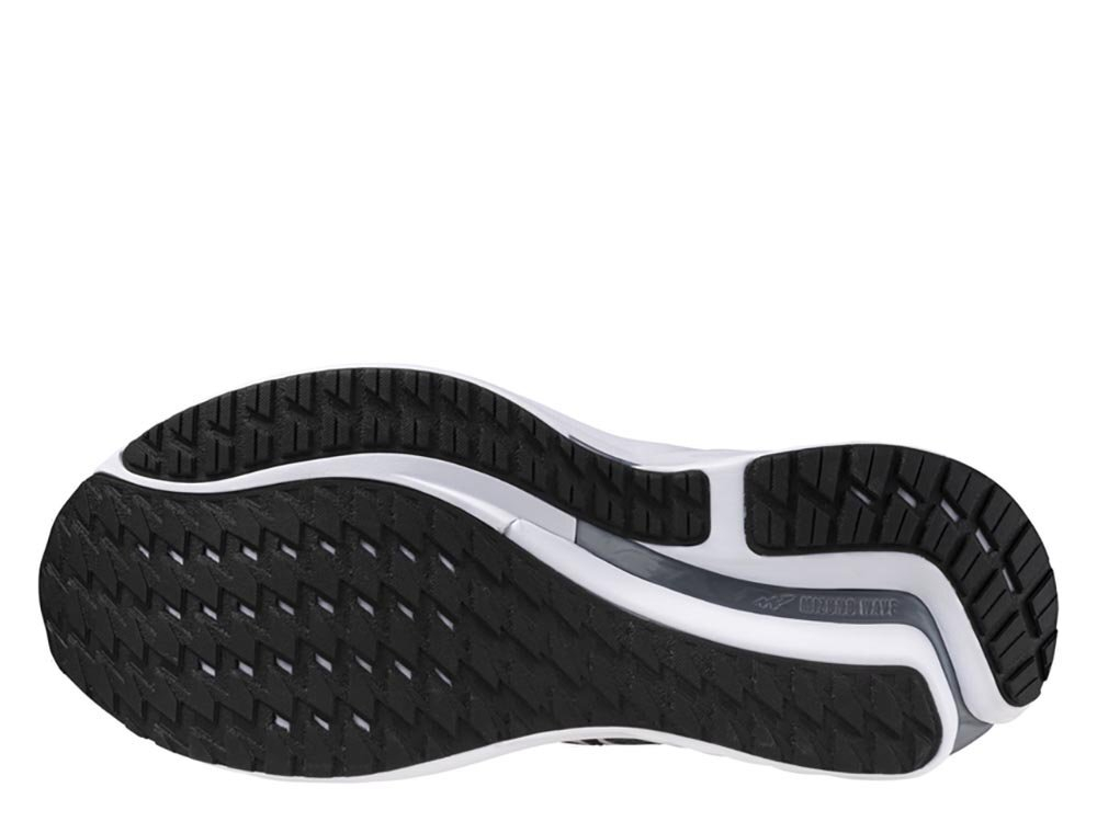 Кроссовки для бега мужские Mizuno Wave Inspire 21 M Черно-Белый