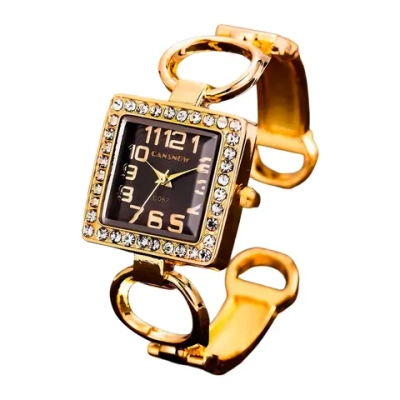 Часы-браслет кварцевые CANSNOW, золотистый W8020-02