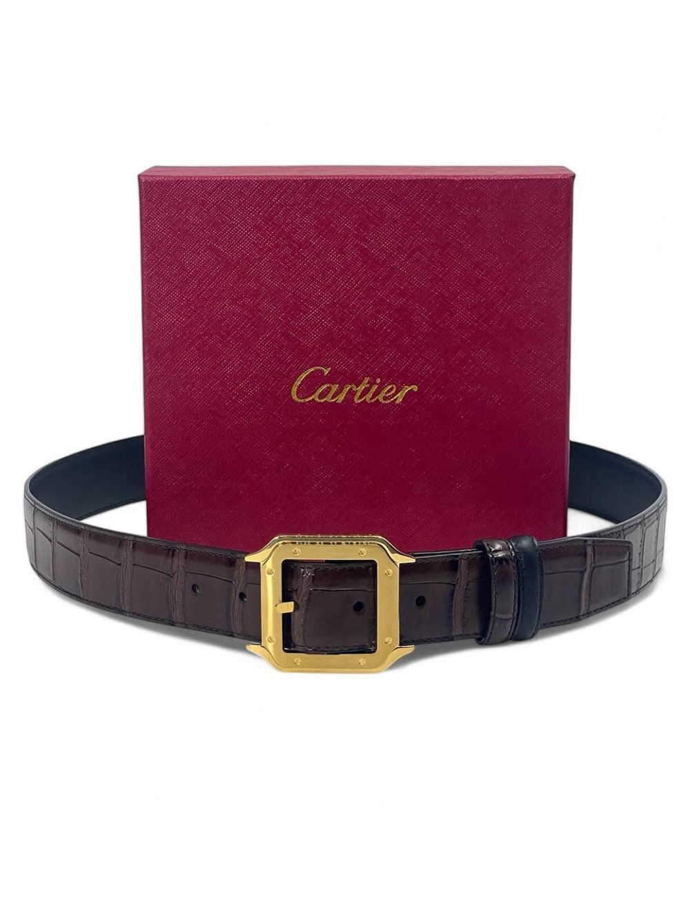 Ремень Cartier из кожи крокодила, арт. 468073456