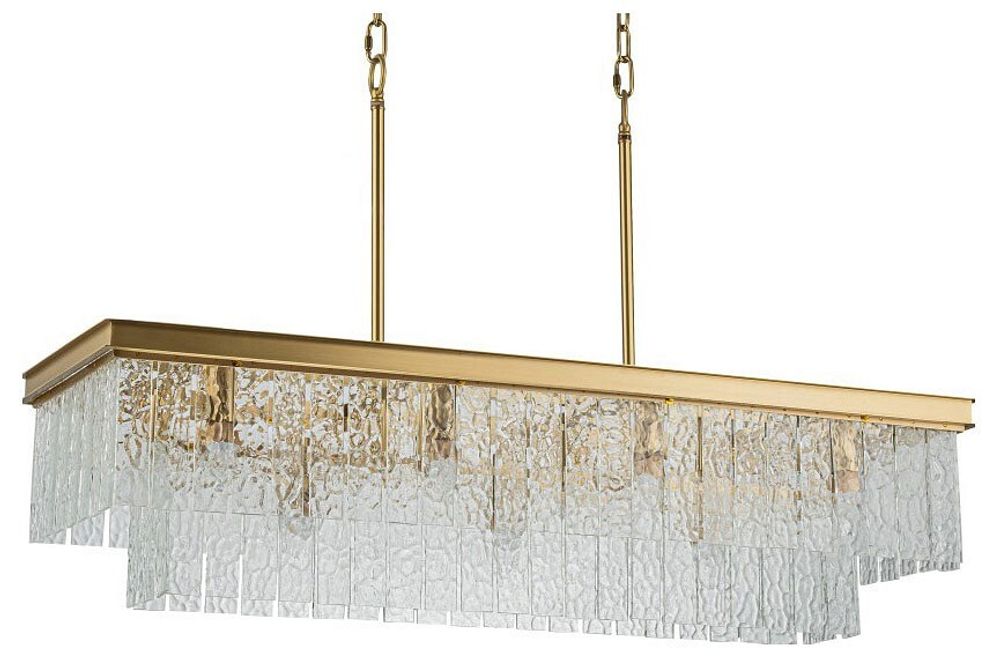 Подвесная люстра Belfast Harland 6308-10C BR CL