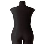 Манекен портновский Моника, торс, размер 54, цвет черный. Вид сзади.