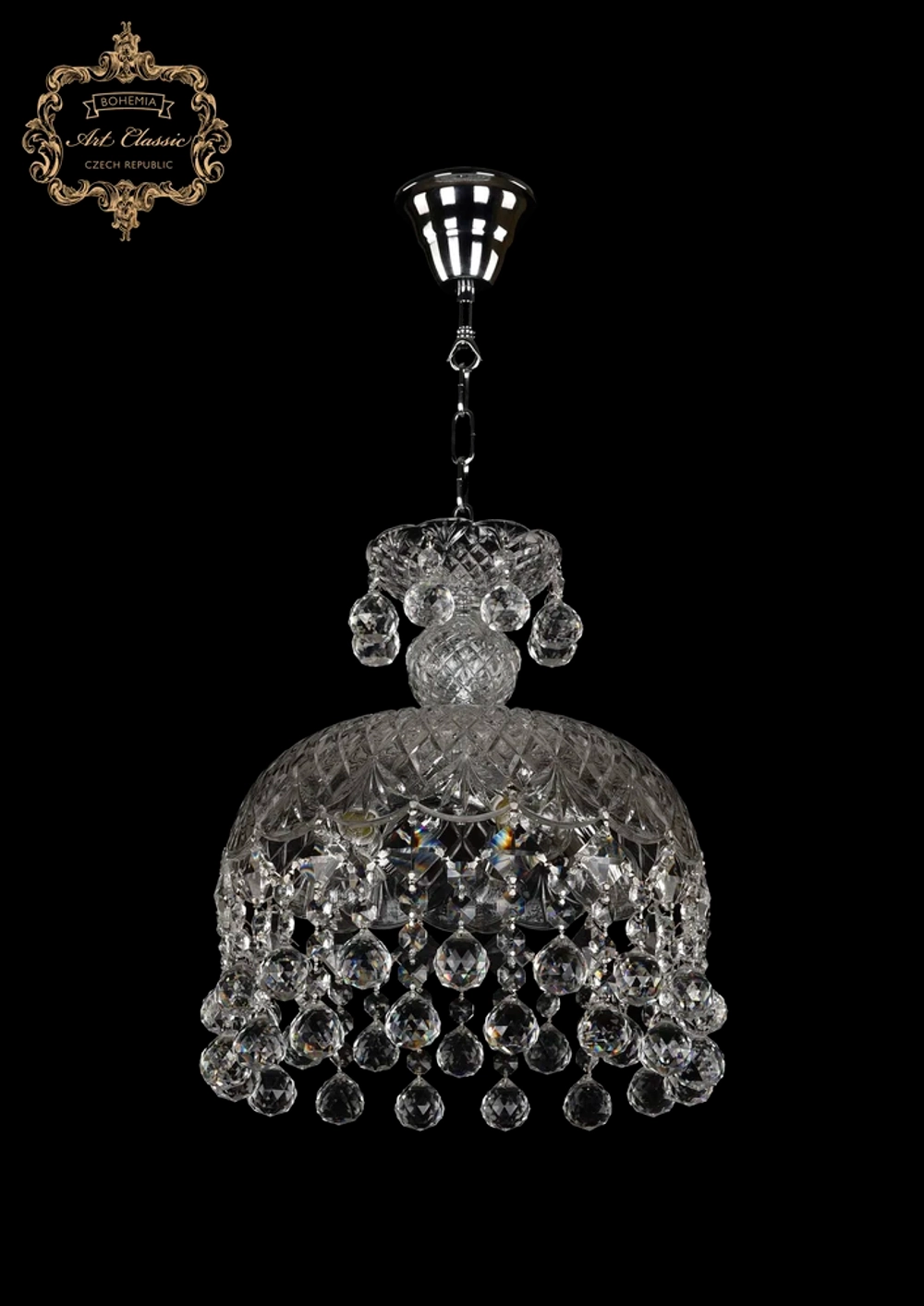 Подвесная люстра Art Classic 14.03 14.03.5.d30.Cr.B