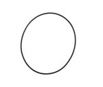 Proponent MS28775-260 Hydraulic O-Ring, 6-1/2 in ID, 6-3/4 in OD, 1/8 in Thick, 70 Shore A, Black