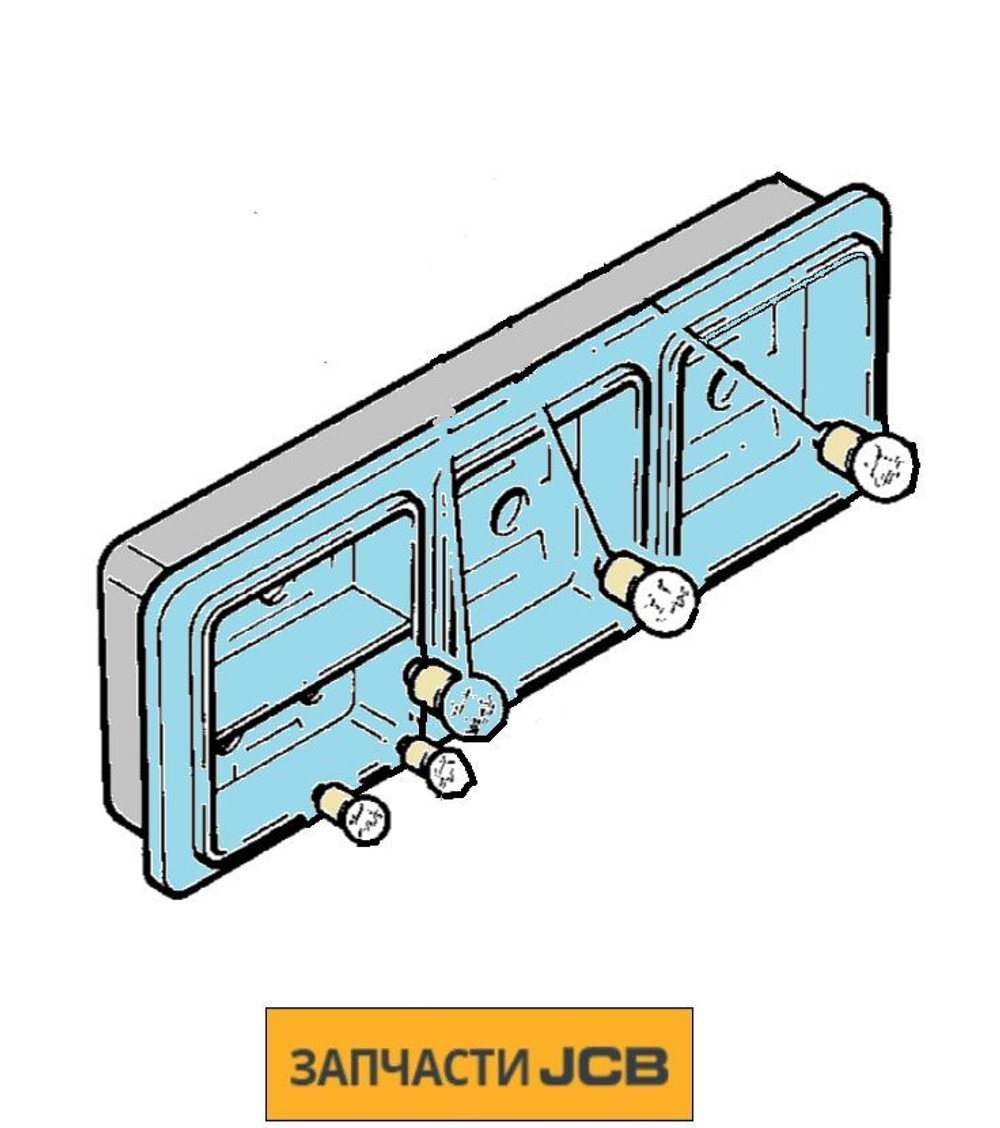 Фонарь задний JCB 700/32300