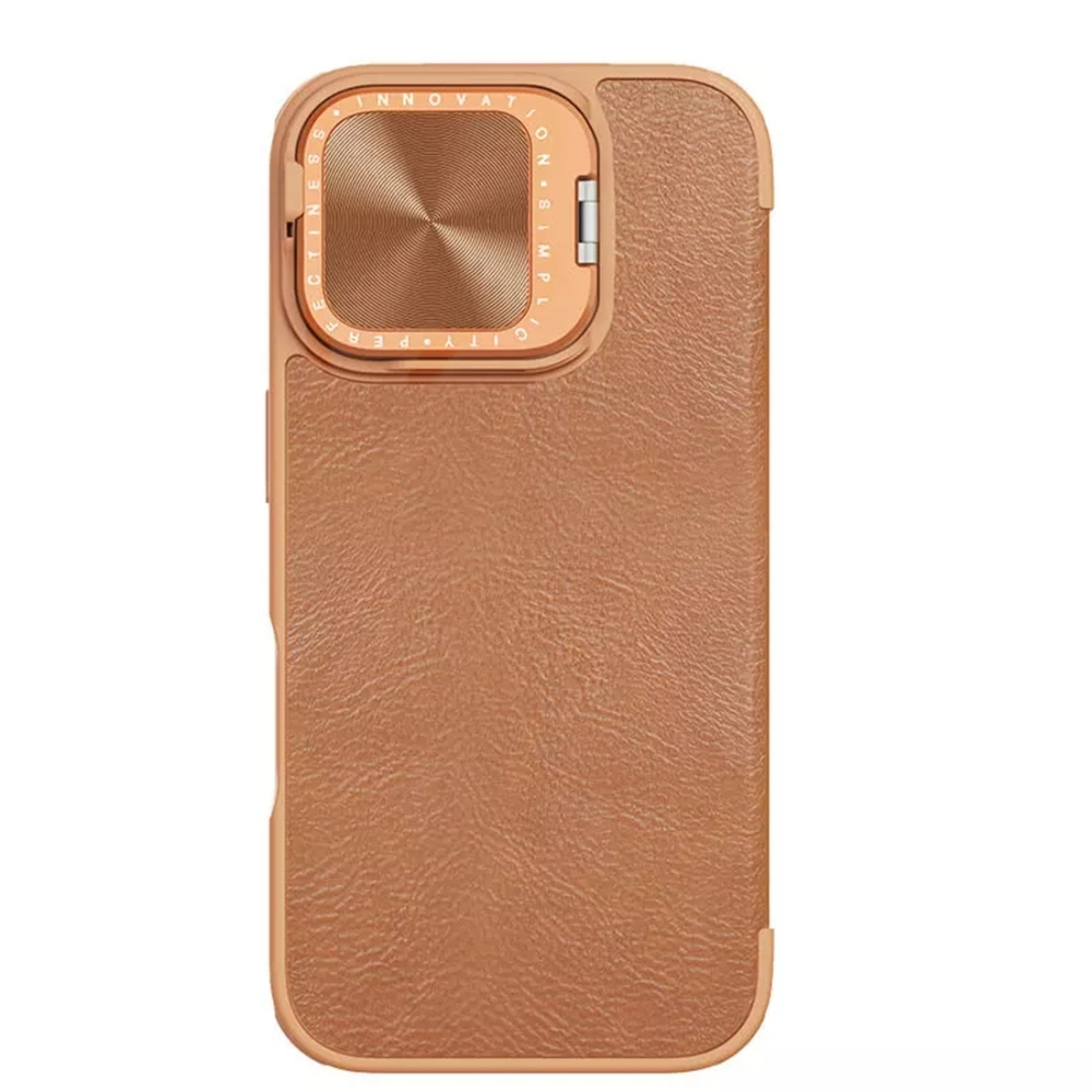 Чехол-книжка Nillkin Leather Qin PROP для iPhone 16