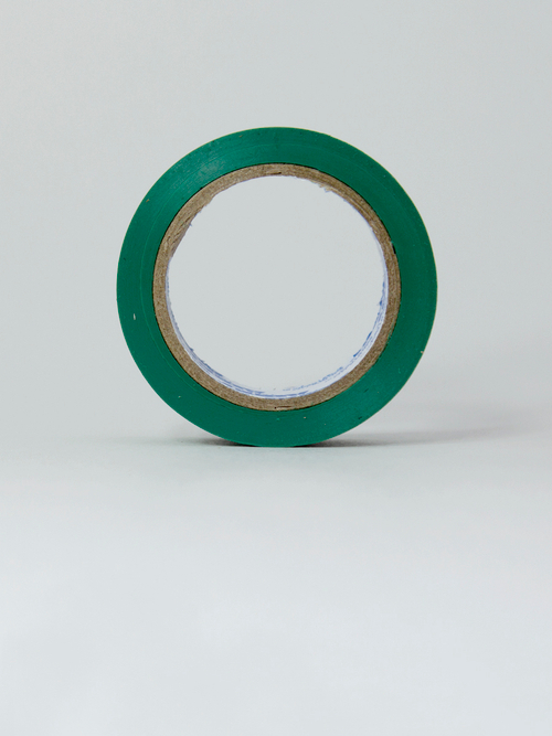 Изолента ПВХ ABRO зелёная (19ммх9,10м)