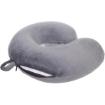 Подушка дорожная «TRIP - Comfort», мемори-эффект, цвет графит