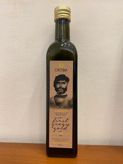 Оливковое масло Critida Crеtan Prеmium Sеlеction first grееn gold GRANDFATHER kraft papеr Extra Virgin, 0,5л , Греция , Греция