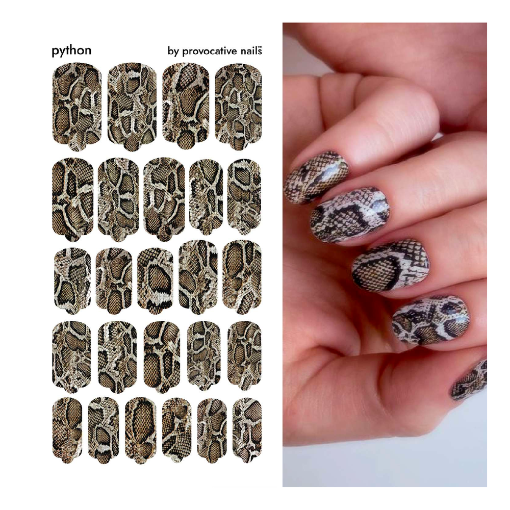 Пленки для маникюра Provocative Nails Python
