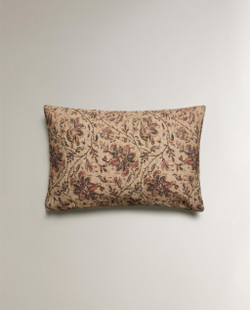 Zara Home наволочка декоративная из хлопка, светло-бежевый, 30x50 см