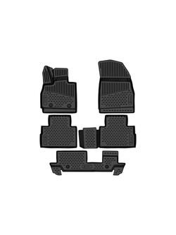 Коврики в салон для CHERY Tiggo 9 (I) 2024 - 5шт. (полиуретан) ELEMENT3DAN0970210K