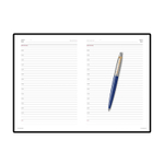 Подарочный набор: Шариковая ручка Parker Jotter + ежедневник, синий