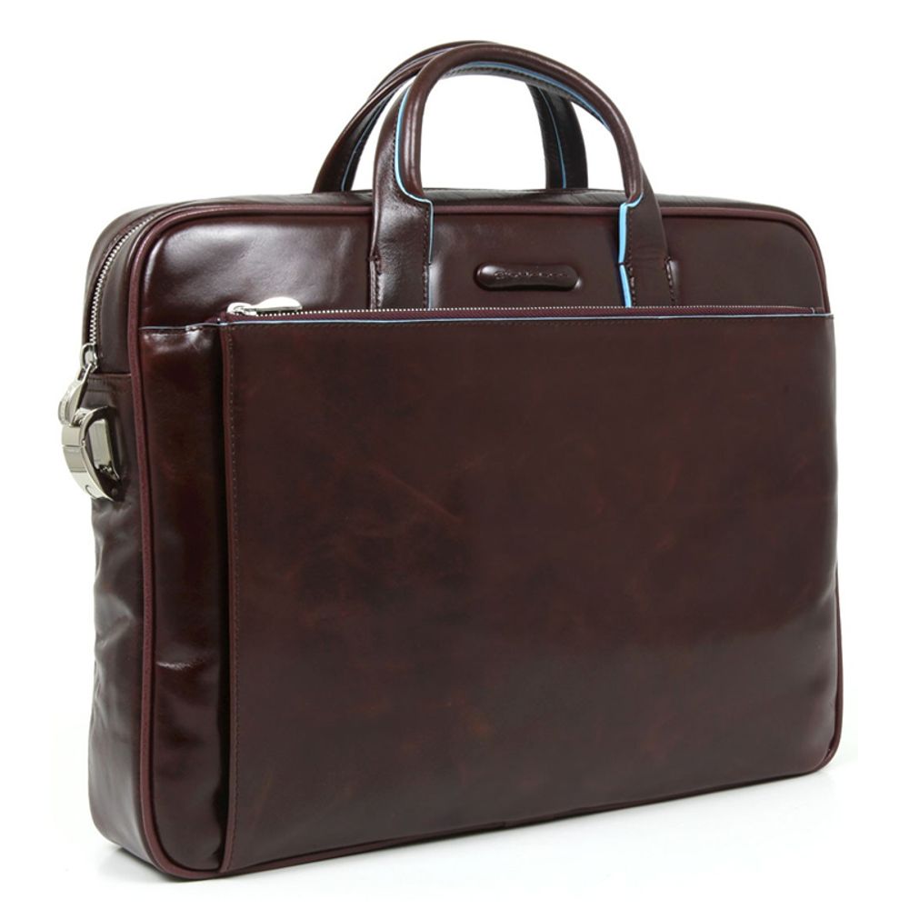 Сумка мужская Piquadro Blue Square коричневая телячья кожа (CA1903B2/MO)