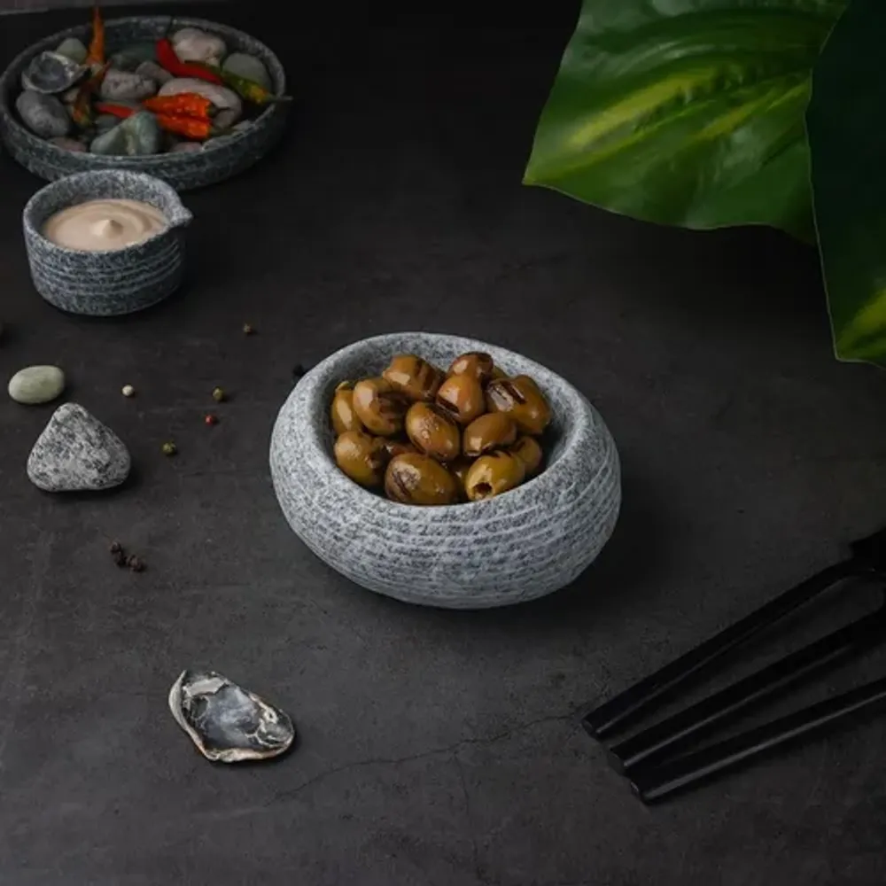 Салатник 100 мл 13,7*12 см h6 см Stone Untouched Taiga P.L. Proff Cuisine [1]