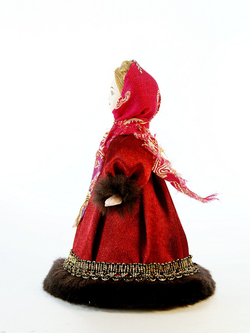 Кукла коллекционная Горожанка в зимней одежде