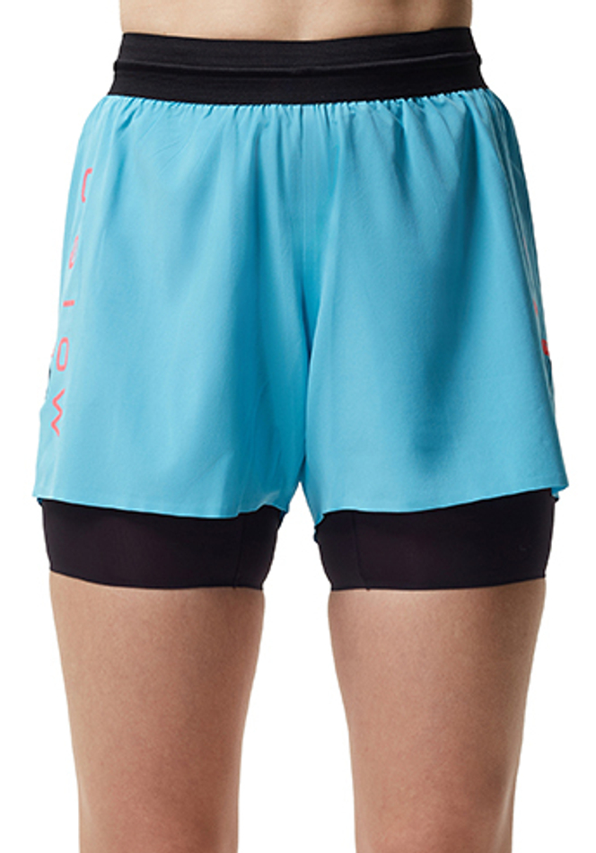 ШОРТЫ ЖЕНСКИЕ SPEED AERO 5 ELEVATE 2IN1 SHORT | SKYBLUE