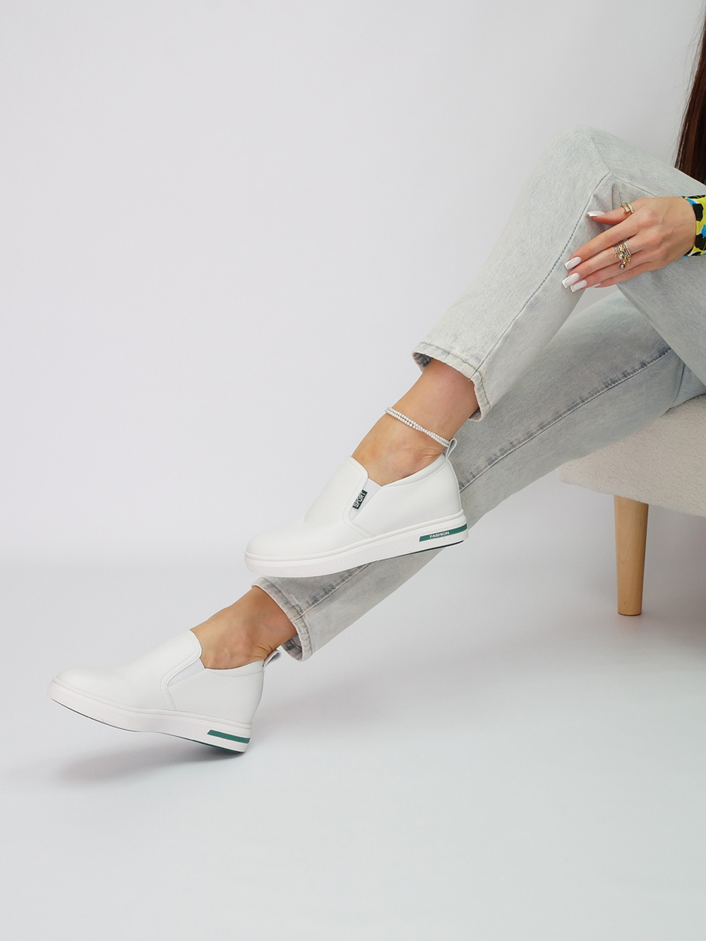 Слипоны женские демисезонные