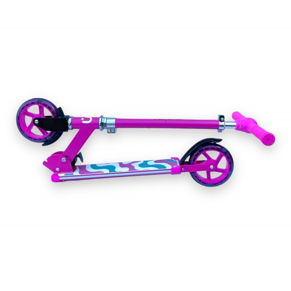Самокат Flash Neon HT-1080 pink (Розовый)