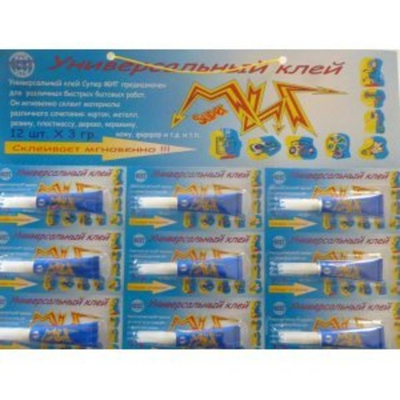 Клей "Миг" 12шт/24блист/288шт