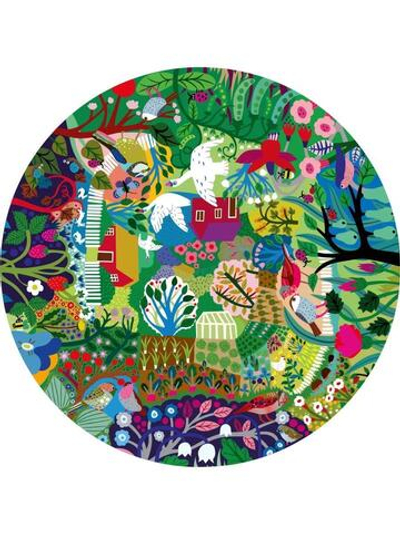 Пазл круглый 500эл. "Чудный сад" 6+ (арт.P1005)