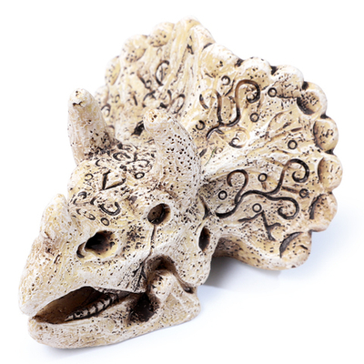 Грот "Череп трицератопса", 75*62*50мм, Laguna AQUA