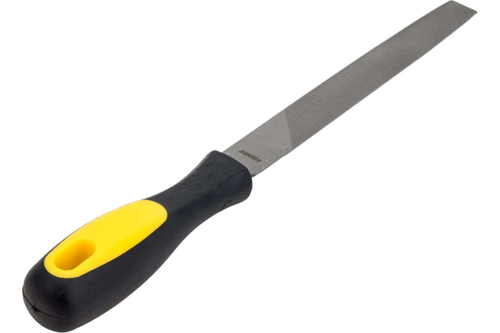 Полукруглый напильник STAYER с двухкомпонентной рукояткой, № 2, 200мм 16602-20-2