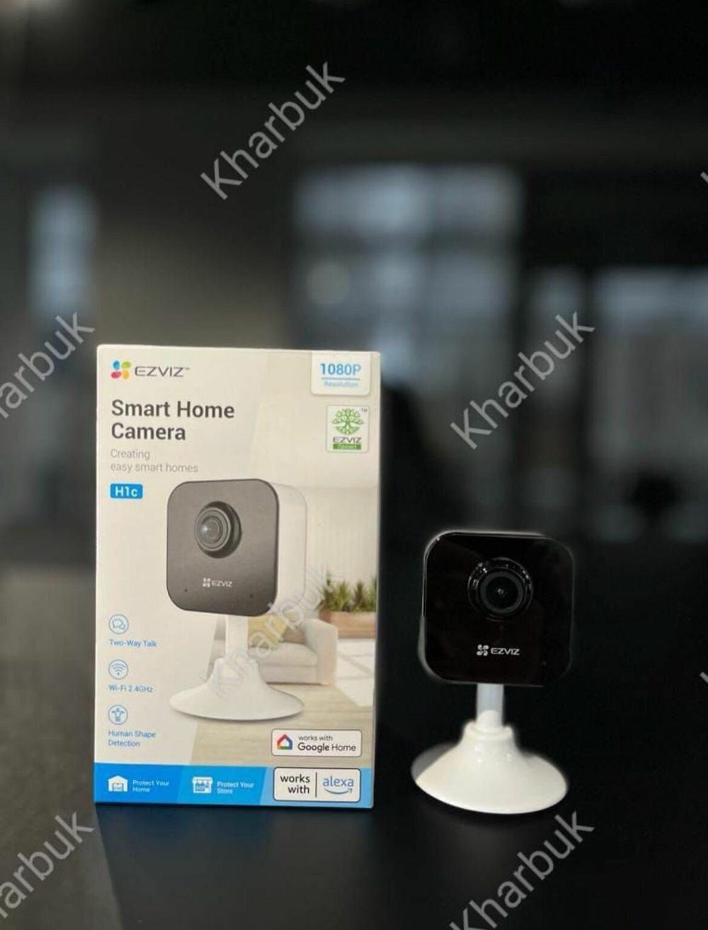 EZVIZ H1c Миниатюрная Wi-Fi-камера с универсальным разъемом Type-C.