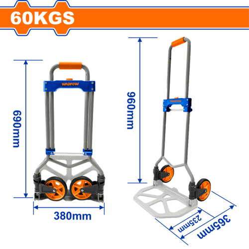 Складная тележка 60 кг (4) WADFOW WWB9A06