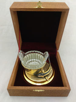 Икорница "Золотая кадка" N3