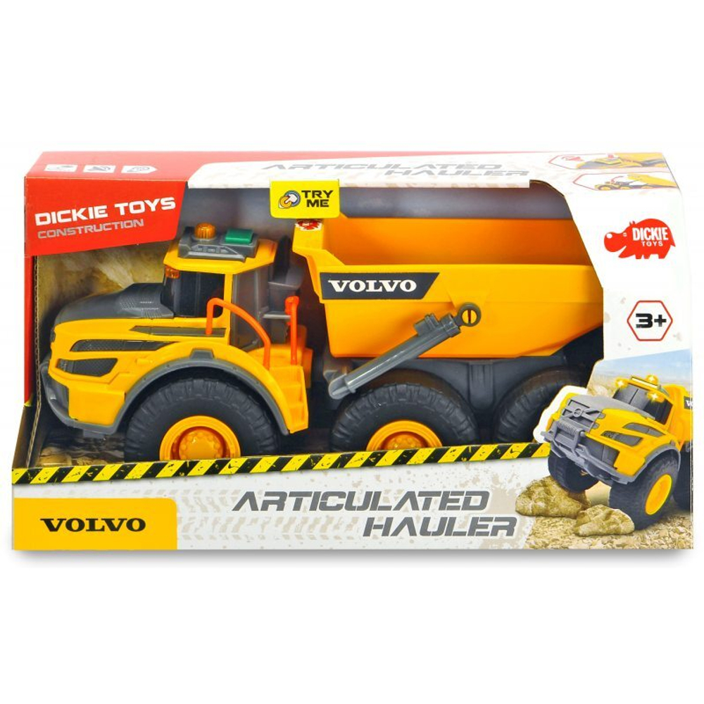 Dickie Construction - Самосвал Volvo со звуком и светом 3723004