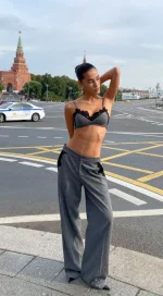 Брюки Dally, Серые