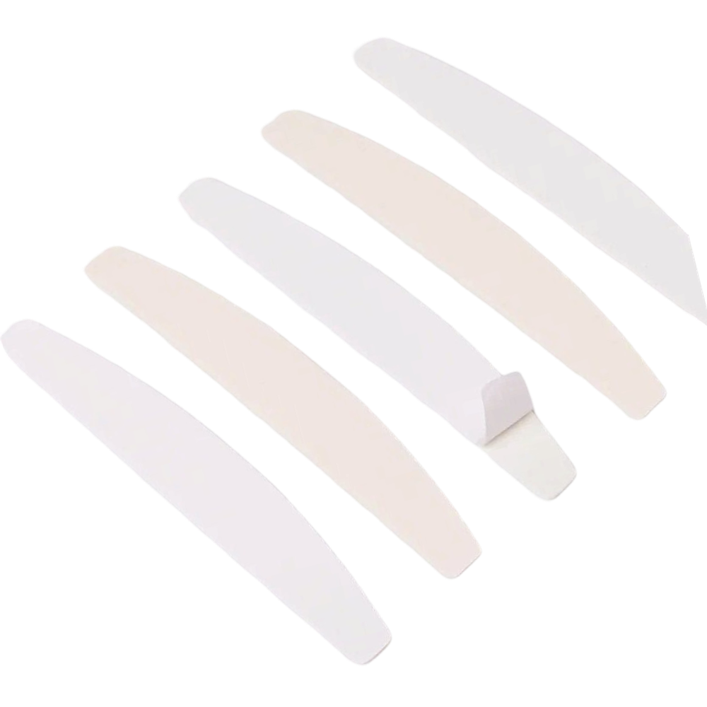 Сменные файлы для пилки лодочки белые мягкая подложка 240 грит White Line, 30 шт