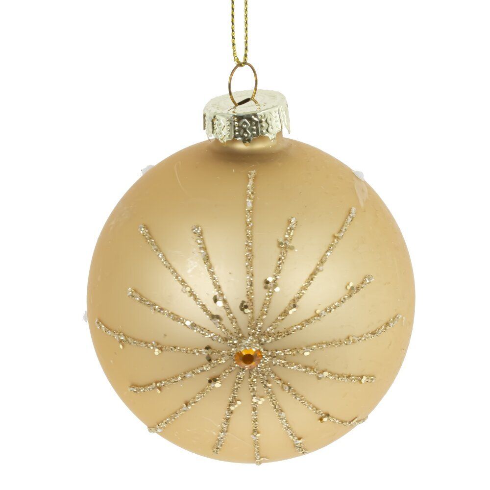 GAEM Набор из 12шт Украшение новогоднее "Шар", D 8 см, L35 W25 H8,5 см