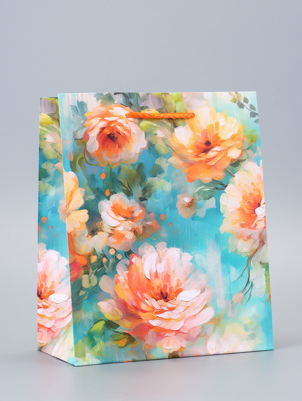 Пакет подарочный ламинированный «Аромат любви» 18×22.3×10 см, 10953721, Китай