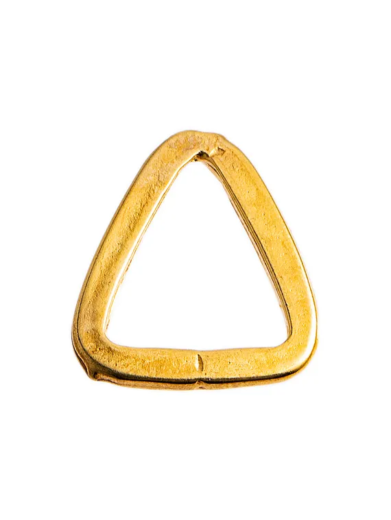 Украшение для купальника, "треугольник", 16 мм, Греция, золото