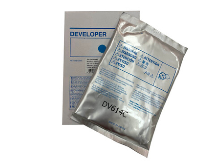 Девелопер DV-614C для KONICA MINOLTA Bizhub PRO C1060L, PRESS C1060/C1070/C1070P/C71HC (CET) Cyan, 630г, DGP0662