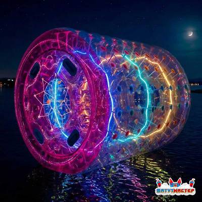 Водный роллер «Световая волна», одноместный, ТПУ, 2×1,8×1,8 м