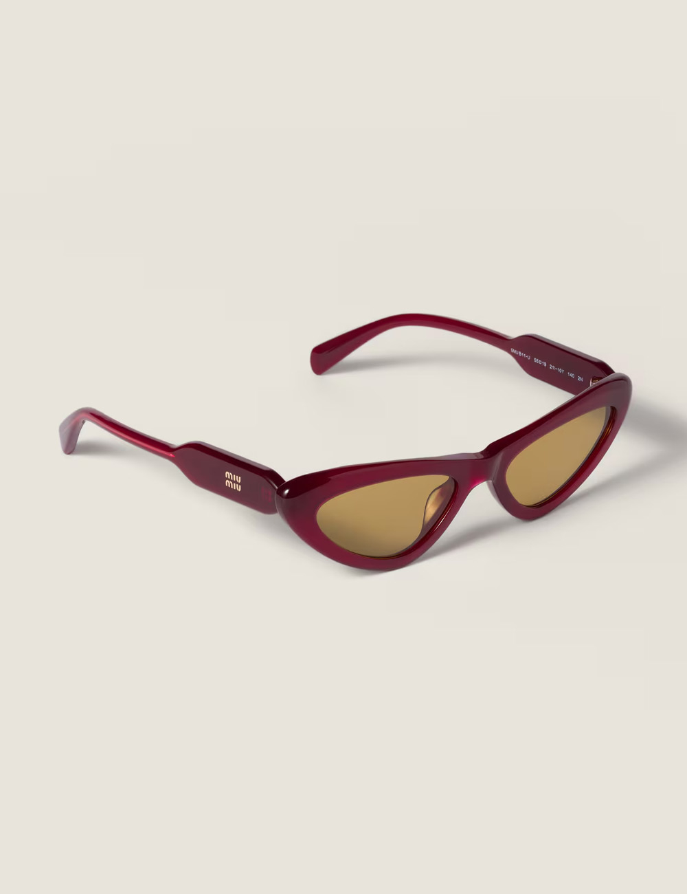 Солнцезащитные очки Miu Miu Eyewear Bio Hay Lenses