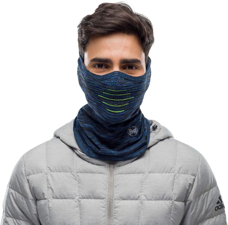 Бандана-маска Buff Dryflx Neckwarmer Deep Blue Фото 2