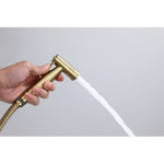 Гигиенический душ со смесителем  Raglo R10.52.03, сатин золотой