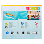 Надувной матрас шезлонг для плавания Intex 56874 Splash Lounge 191х99 см до 100 кг с подстаканником и ручками