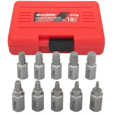 Головки-экстракторы для извлечения поврежденных болтов/гаек, набор 10пр. FORCEKRAFT FK-909U1