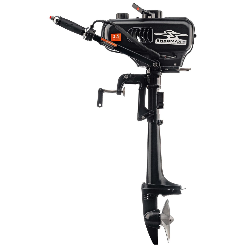 2 тактный лодочный мотор Sharmax SM3.5HS LIGHT