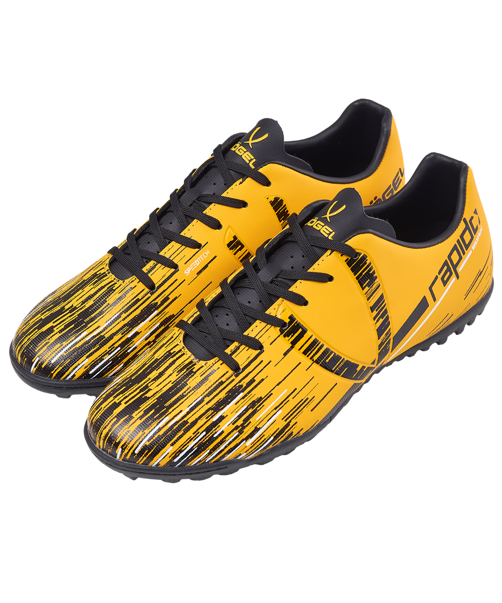 Бутсы многошиповые Rapido TF Yellow/black