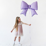 Шар Бант сиреневый, сатин